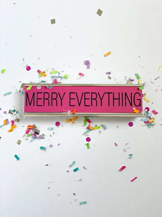 Personalized Name Plate